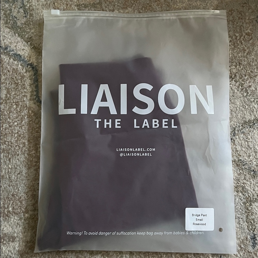 Liaison The Label Bridge Pant -size small - Picture 10 of 10